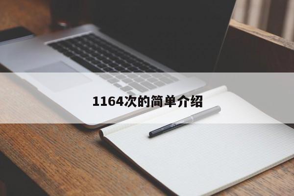 1164次的简单介绍